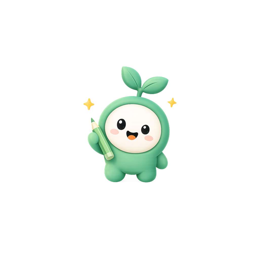Coco mascot holding a heart
